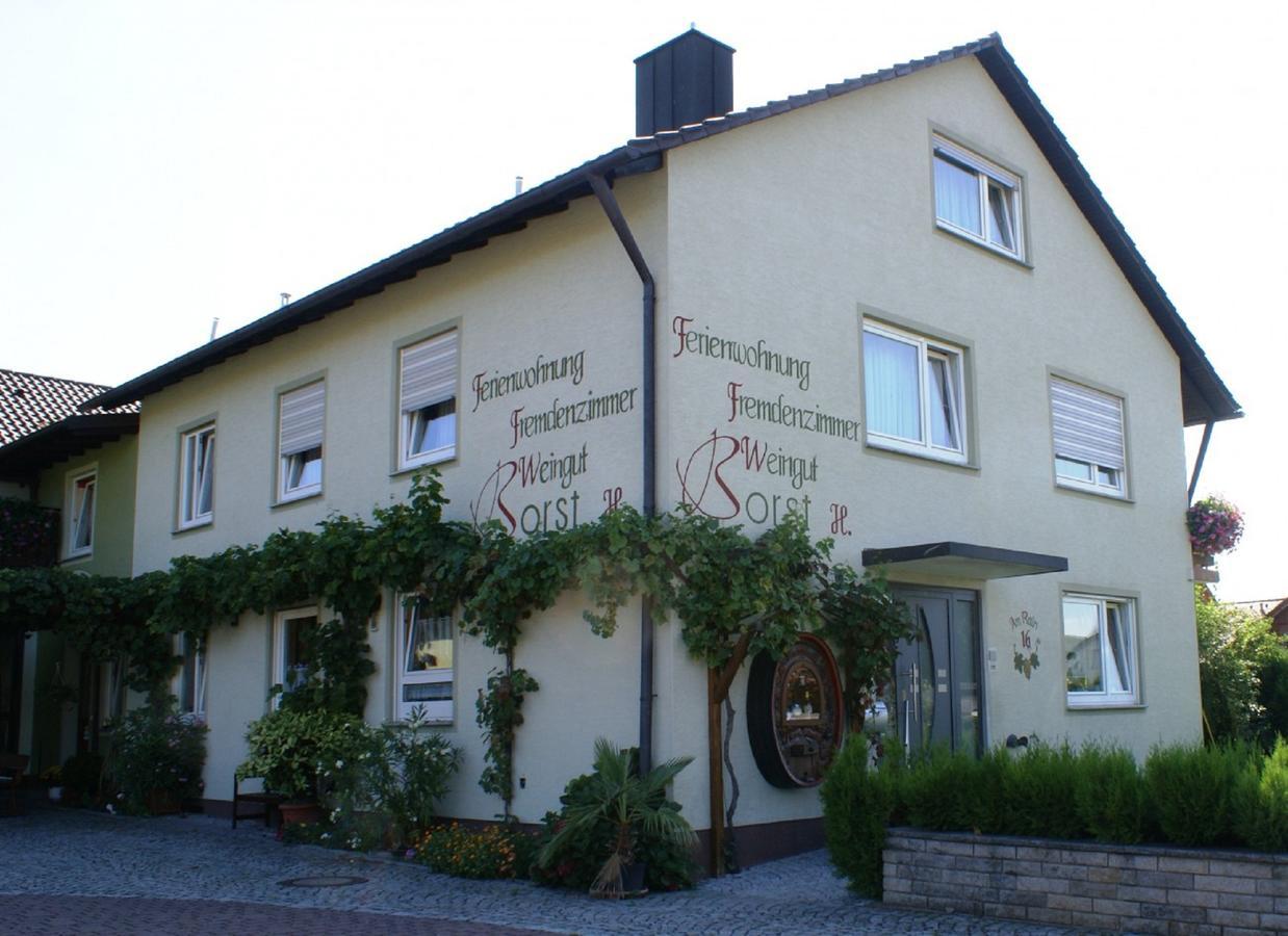 Weingut Und Gastehof Borst Hotell Nordheim am Main Exteriör bild
